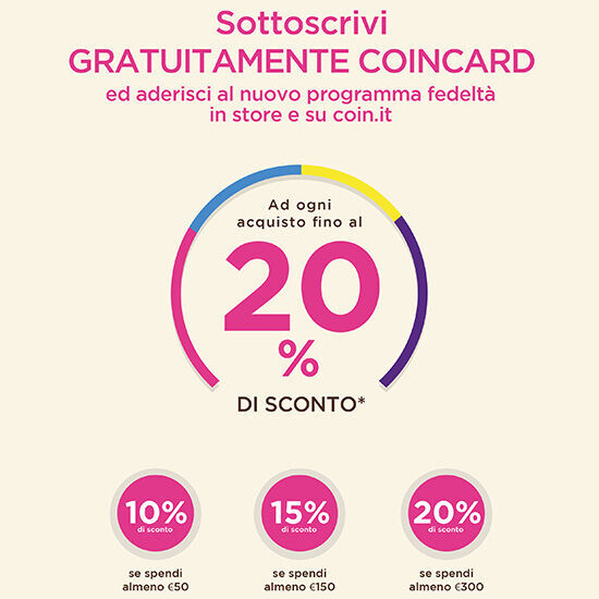 Coin Coincasa Saldi fino al 70